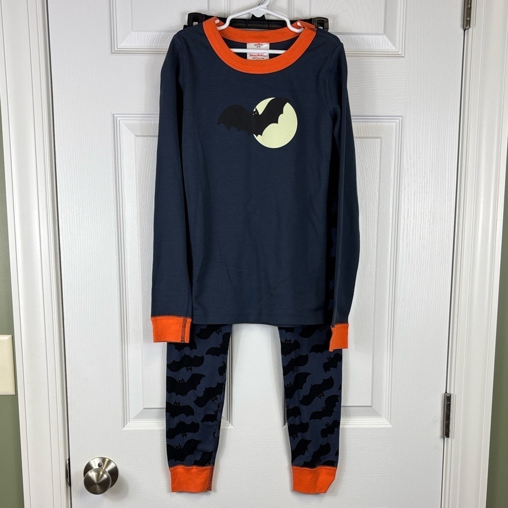 Hanna Andersson Halloween long sleeve pajama set sz 10
